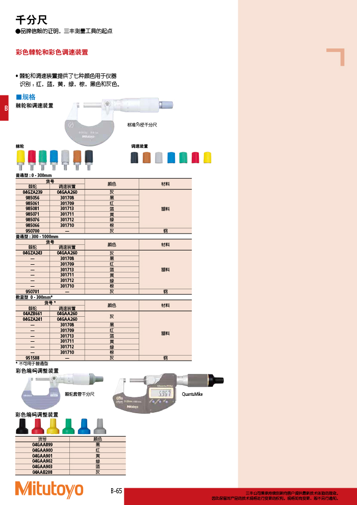 三丰目录Mitutoyo2019-2020 - 副本-108