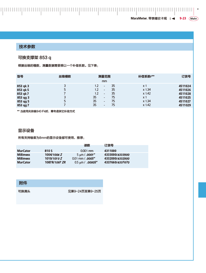 三本2018马尔 Mahr catalog - 副本-333